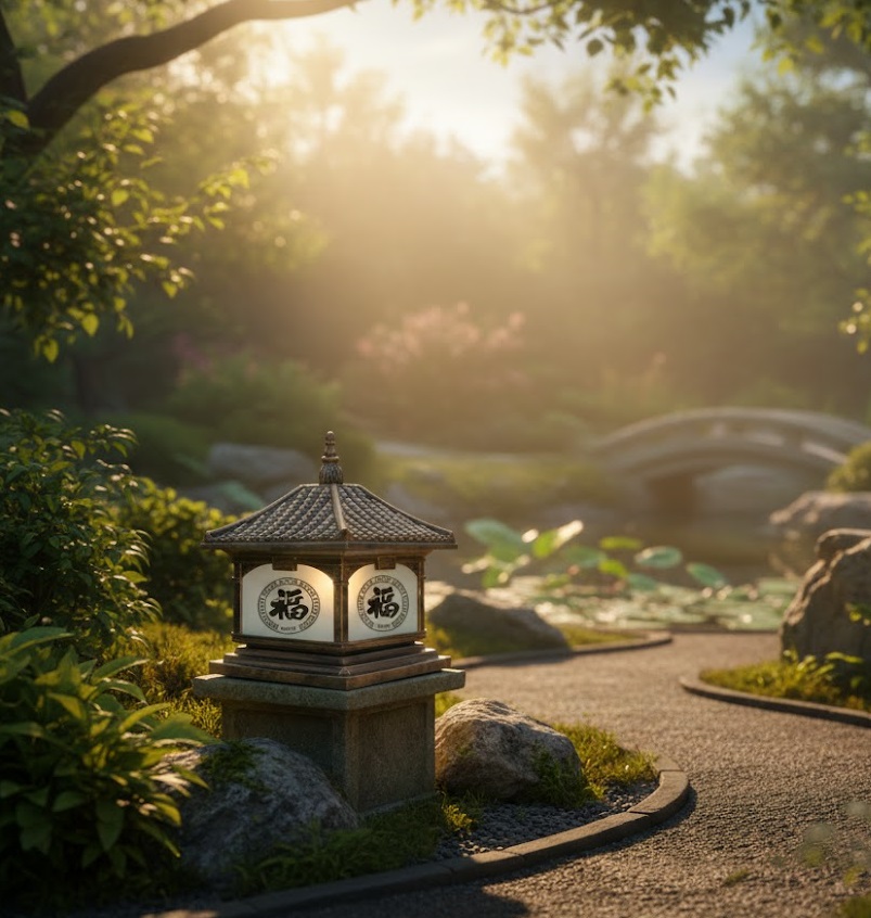 Đèn trụ cổng TD433