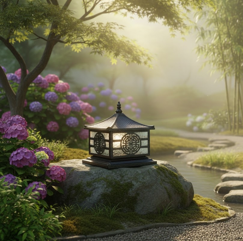 Đèn trụ cổng TD406