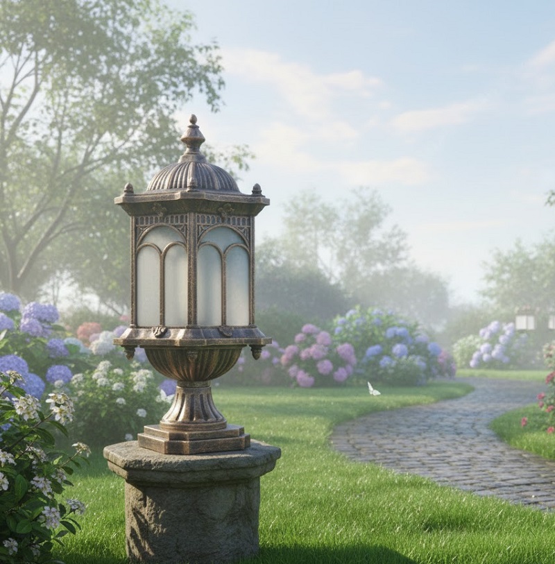 Đèn trụ cổng TD04T