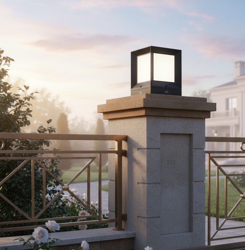 Đèn trụ cổng 1006L-BK