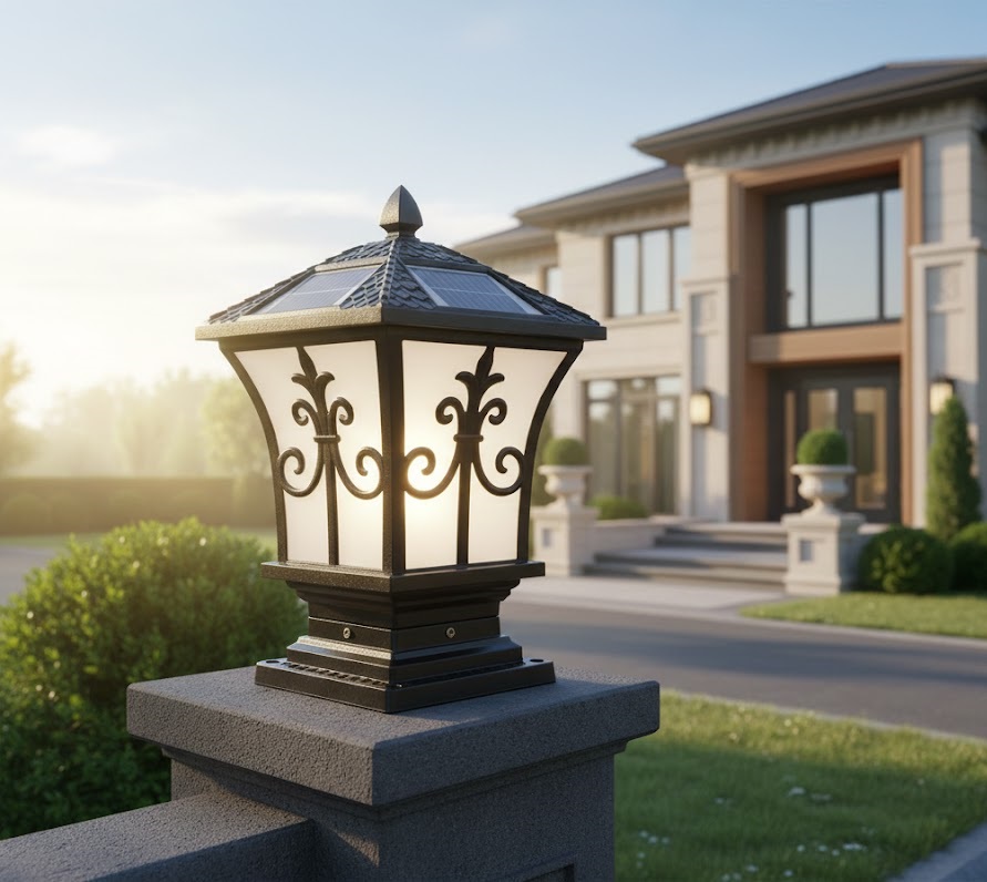 Đèn trụ cổng TC8325