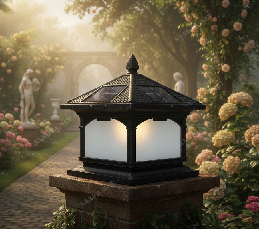 Đèn trụ cổng SOLAR410