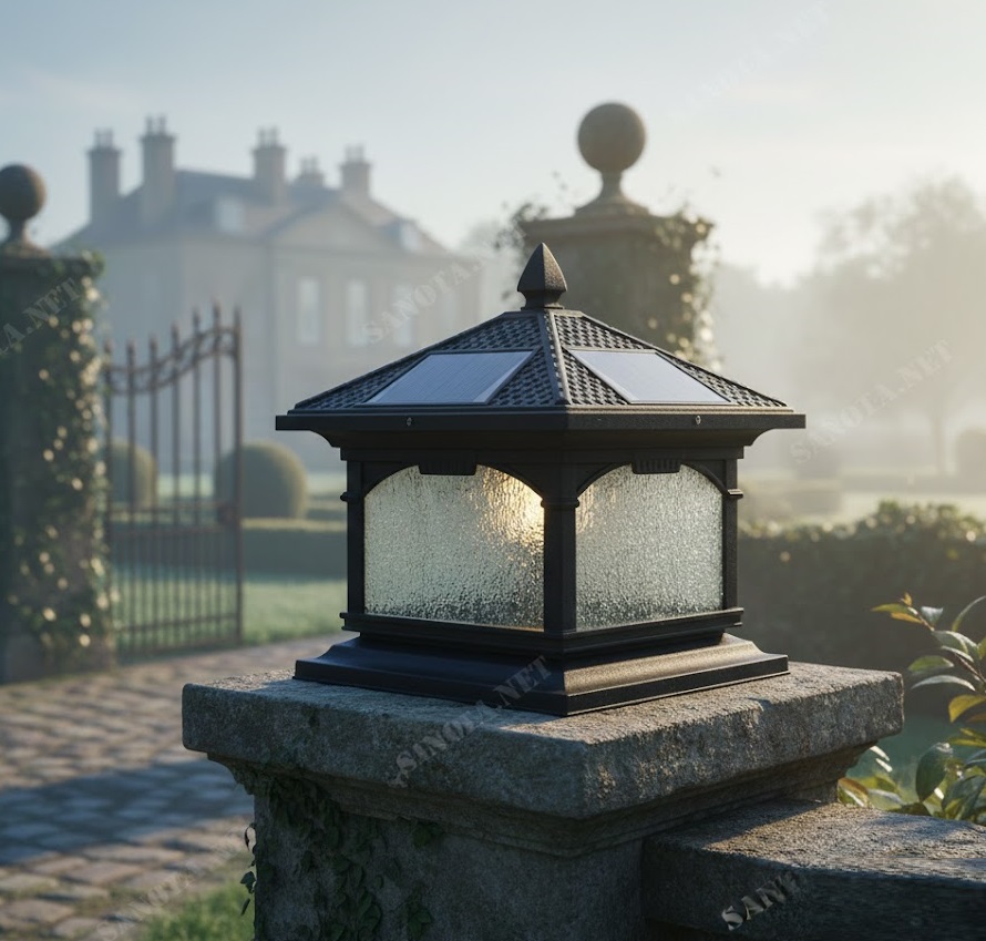 Đèn trụ cổng SOLAR408