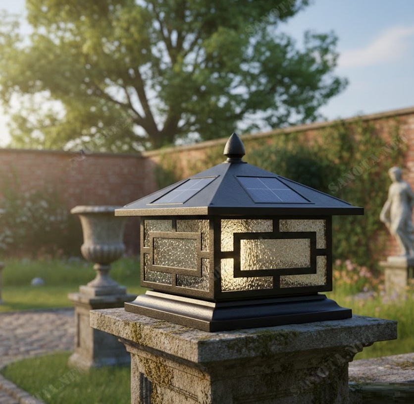 Đèn trụ cổng SOLAR407