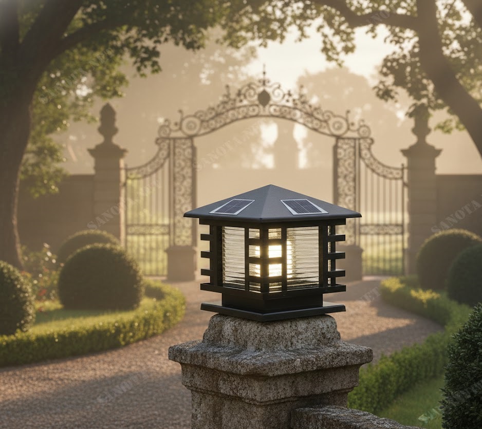 Đèn trụ cổng R6715