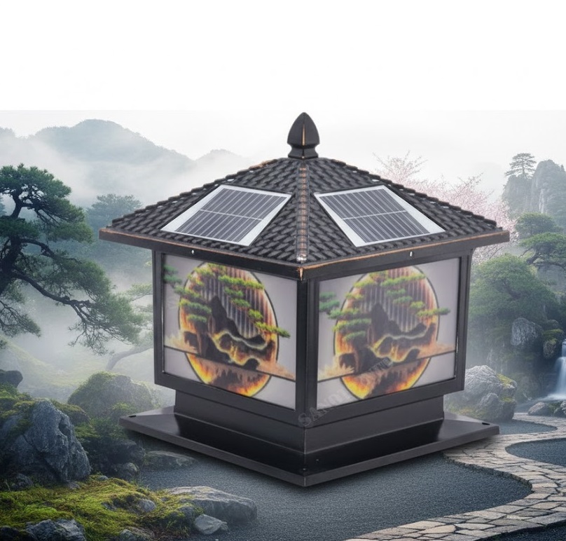 Đèn trụ cổng JF206