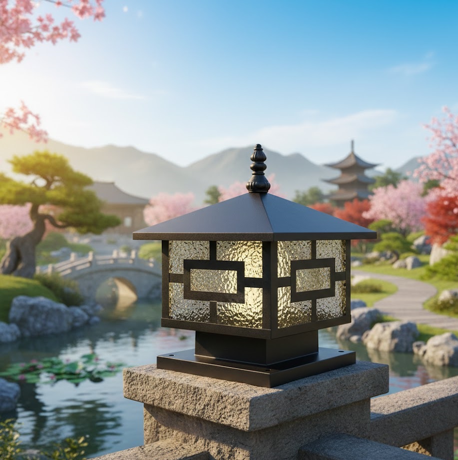 Đèn trụ cổng HF03