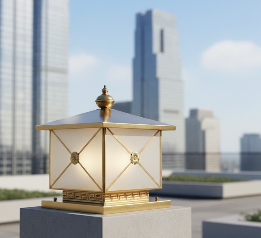 Đèn trụ cổng SNT4840