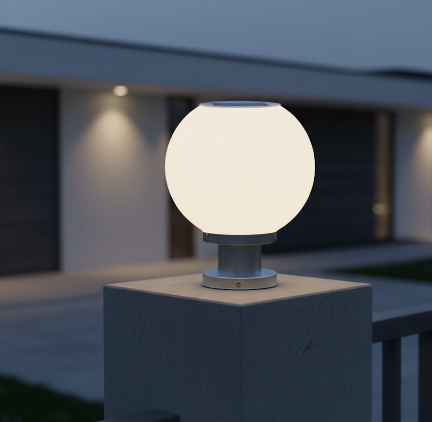 Đèn trụ cổng ZXA129