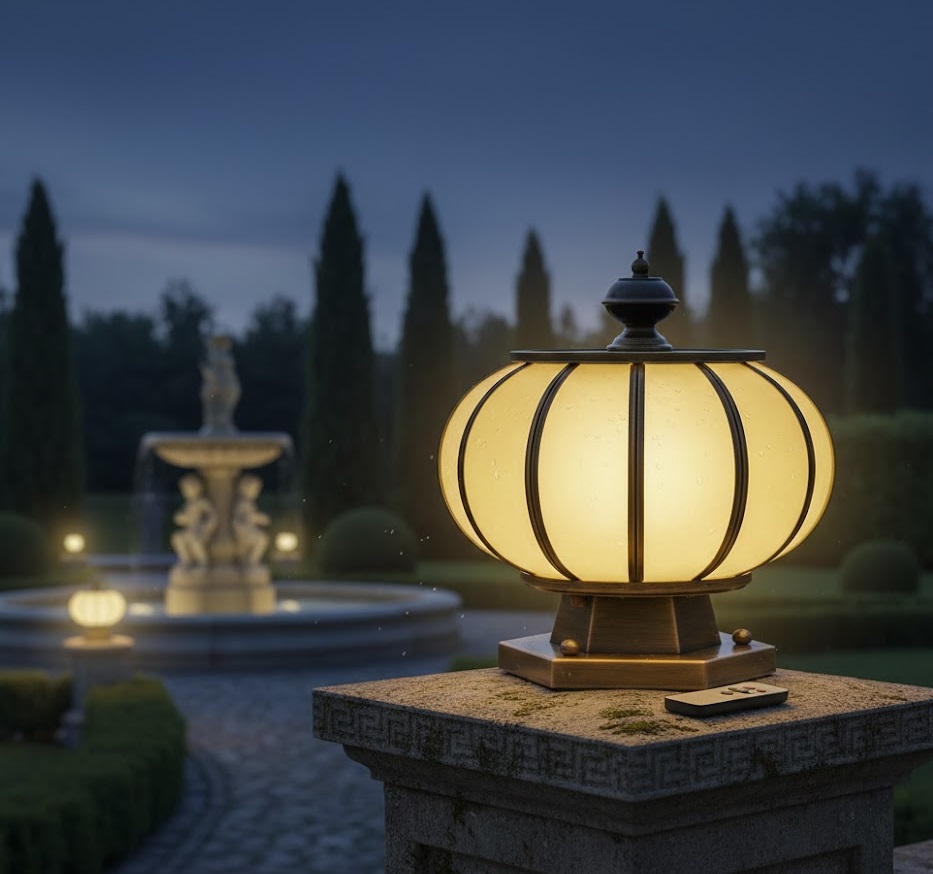 Đèn trụ cổng SNT5457