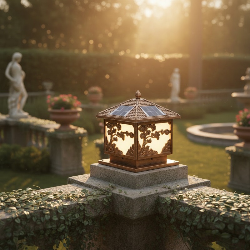 Đèn trụ cổng SNT5459