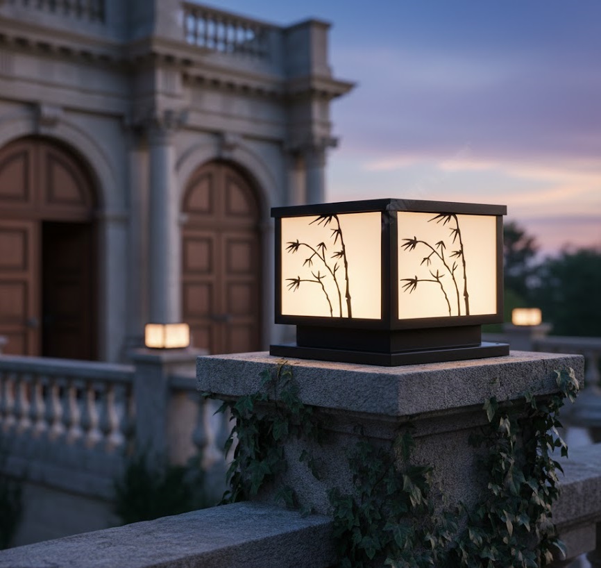 Đèn trụ cổng SNT5484