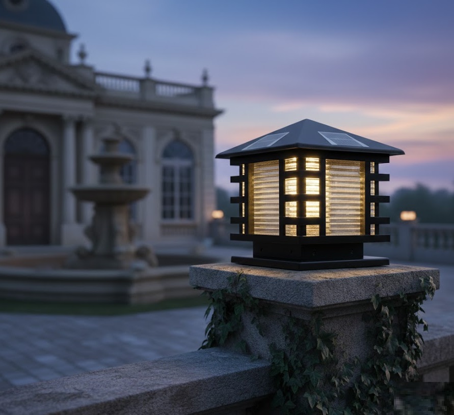 Đèn trụ cổng SNT5465