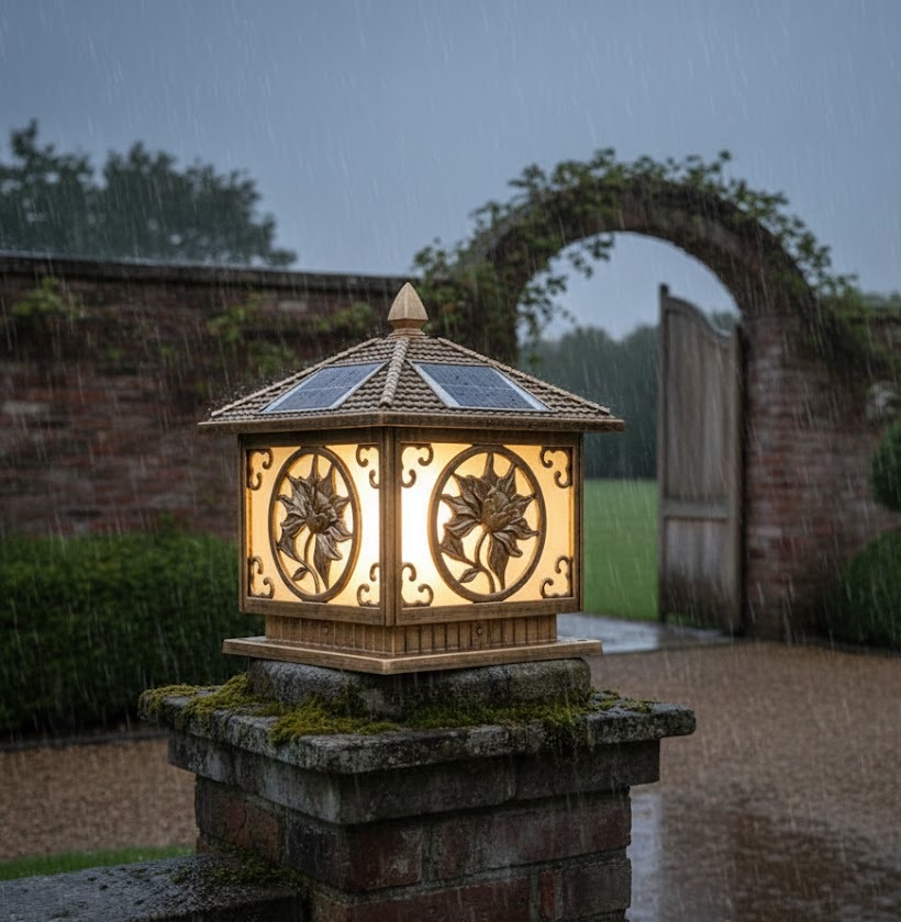 Đèn trụ cổng SNT5481