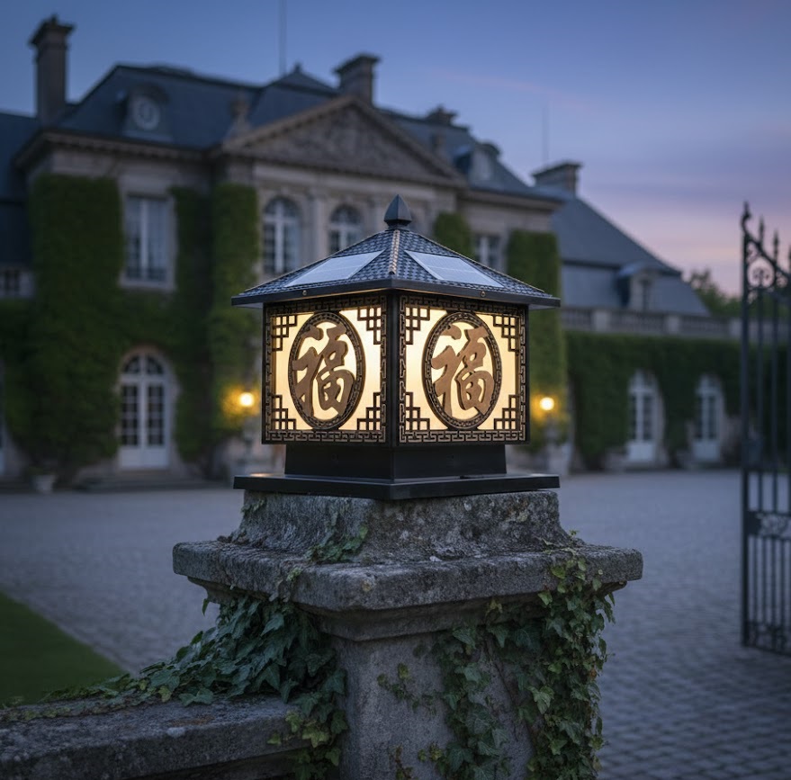 Đèn trụ cổng SNT5472