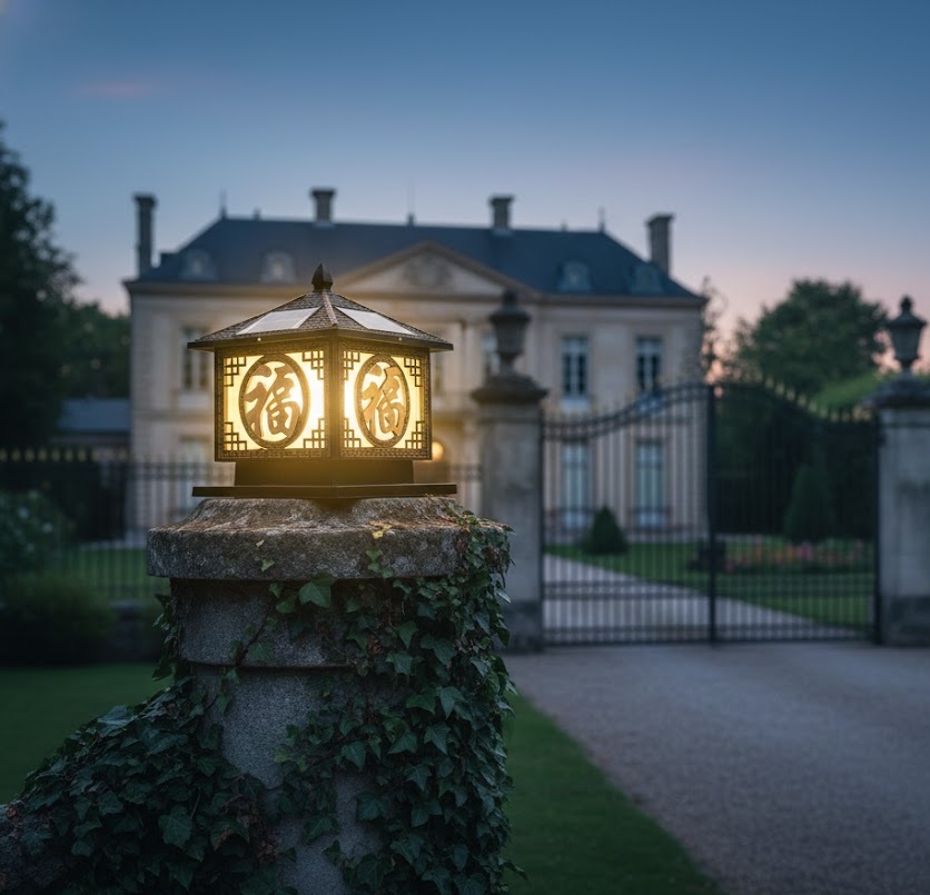 Đèn trụ cổng SNT5471