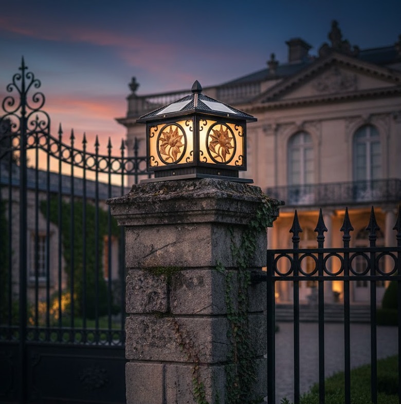 Đèn trụ cổng SNT5477