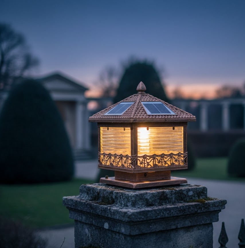 Đèn trụ cổng TNL01