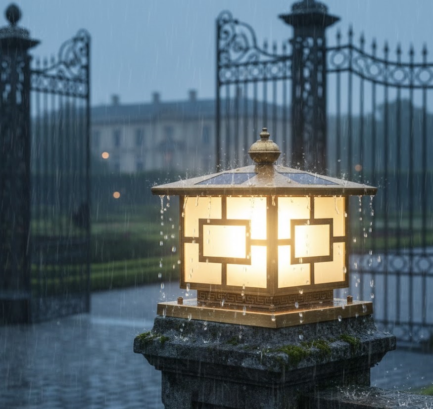 Đèn trụ cổng SNT5453