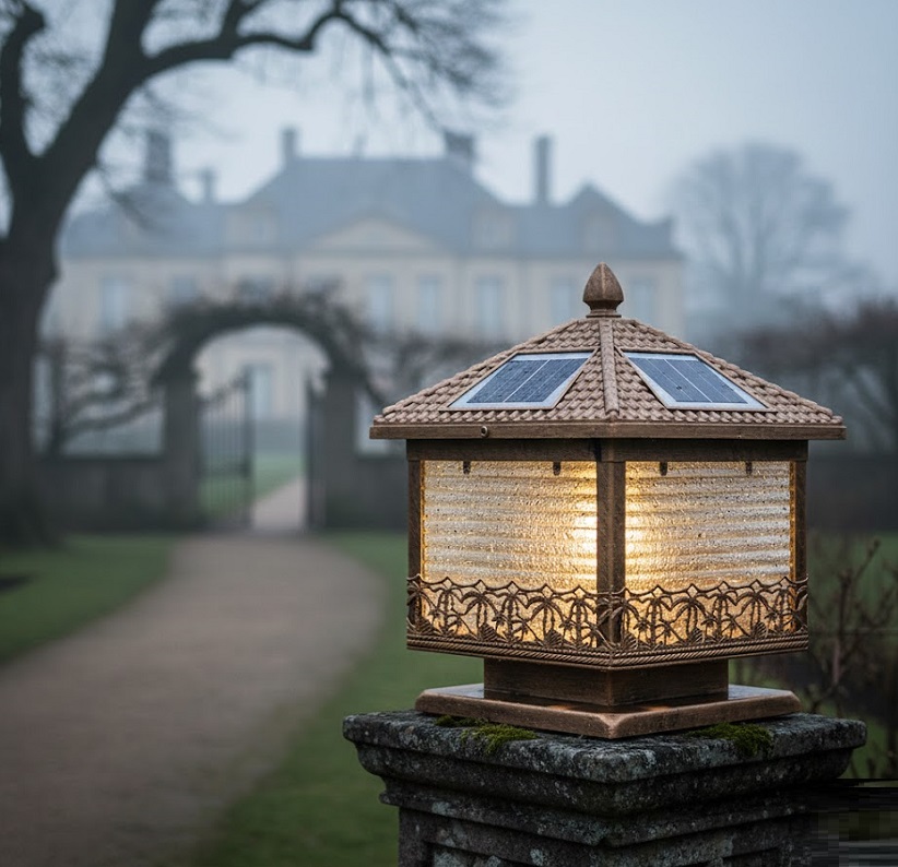 Đèn trụ cổng SNT5451