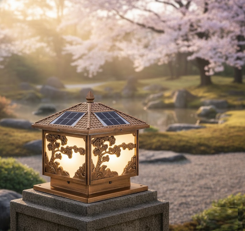 Đèn trụ cổng SNT5448