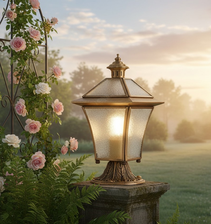 Đèn trụ cổng SNT5446