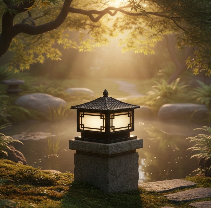 Đèn trụ cổng TD442