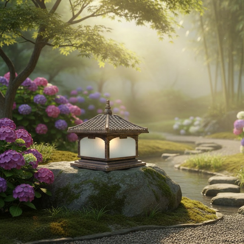 Đèn trụ cổng TD411