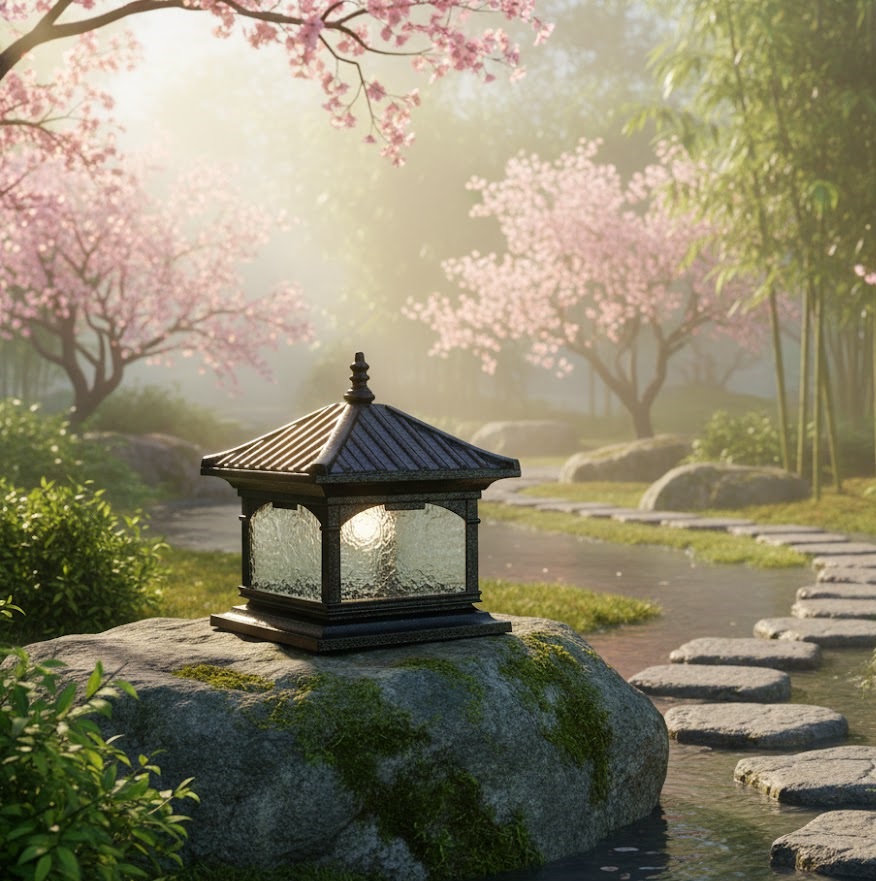 Đèn trụ cổng TD408