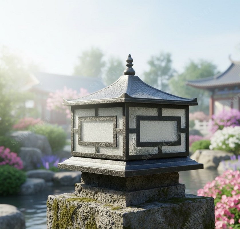 Đèn trụ cổng TD407