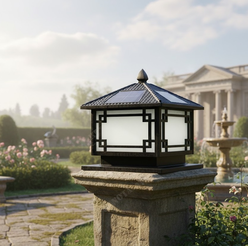 Đèn trụ cổng SOLAR27