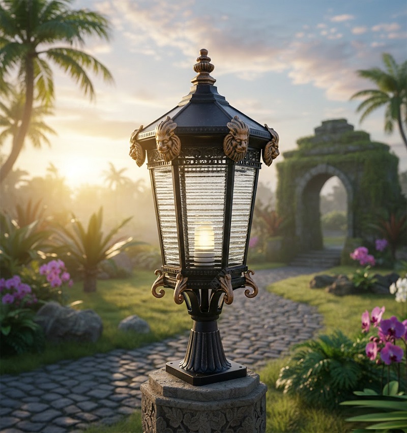 Đèn trụ cổng TD152