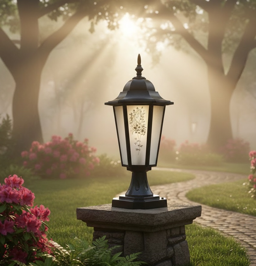 Đèn trụ cổng TD69