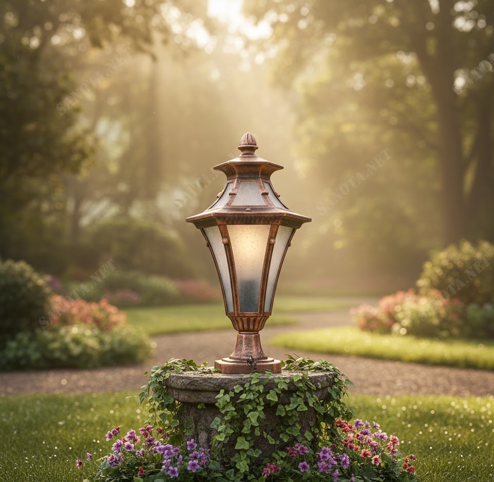 Đèn trụ cổng TD42