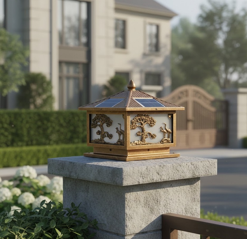 Đèn trụ cổng SOLAR24