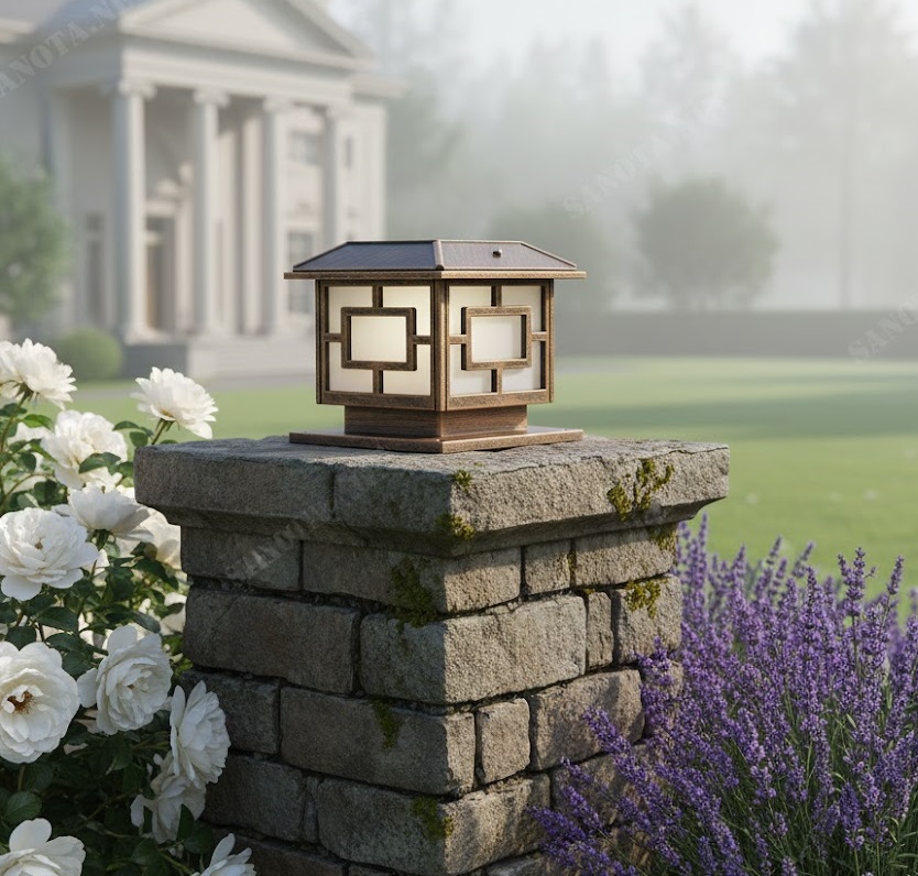 Đèn trụ cổng R6713