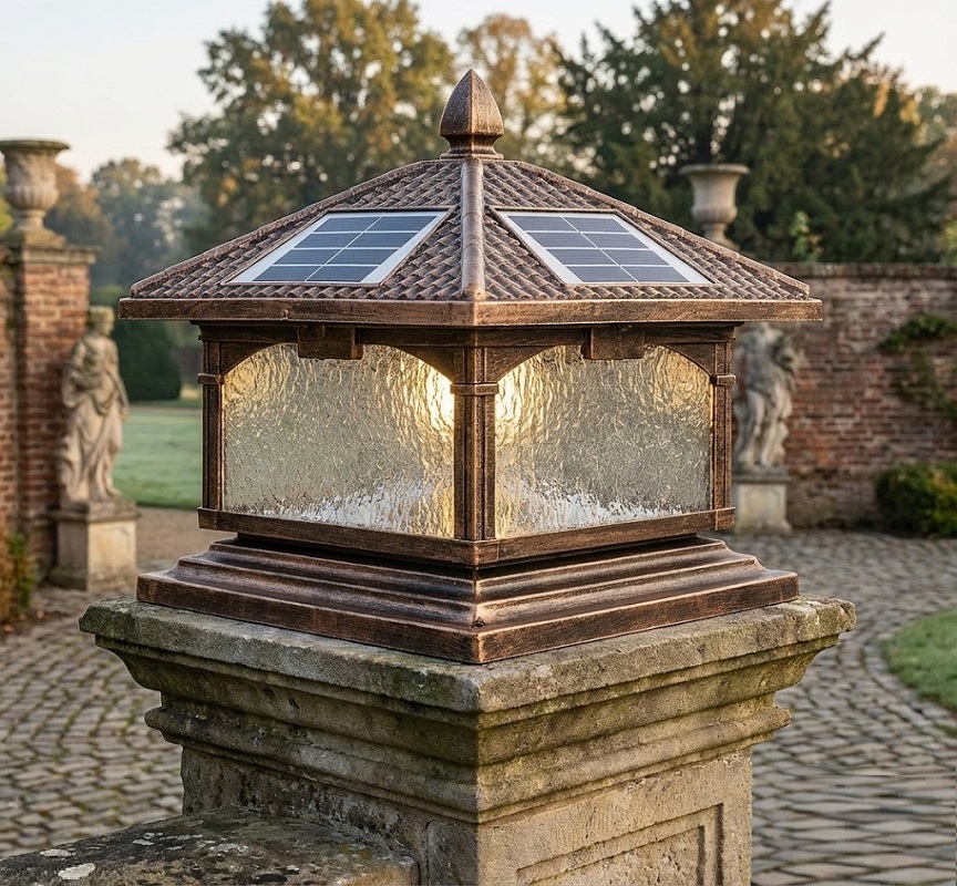 Đèn trụ cổng SOLAR409