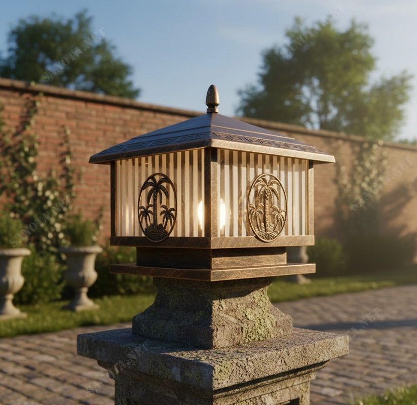 Đèn trụ cổng R6603