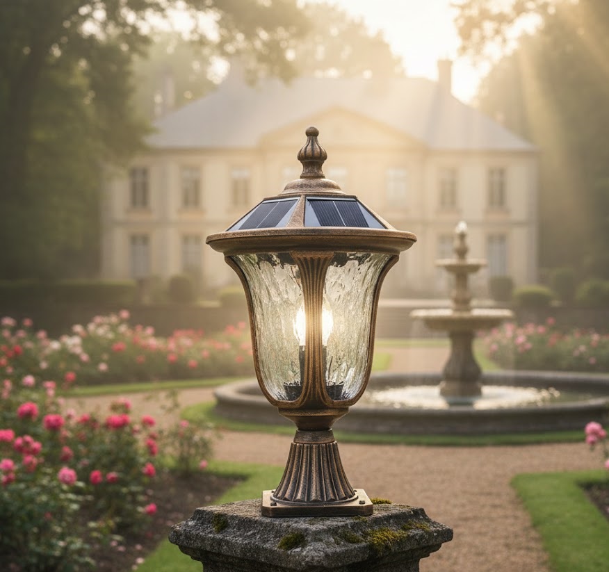 Đèn trụ cổng SOLAR306