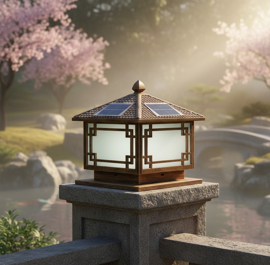 Đèn trụ cổng SOLAR31