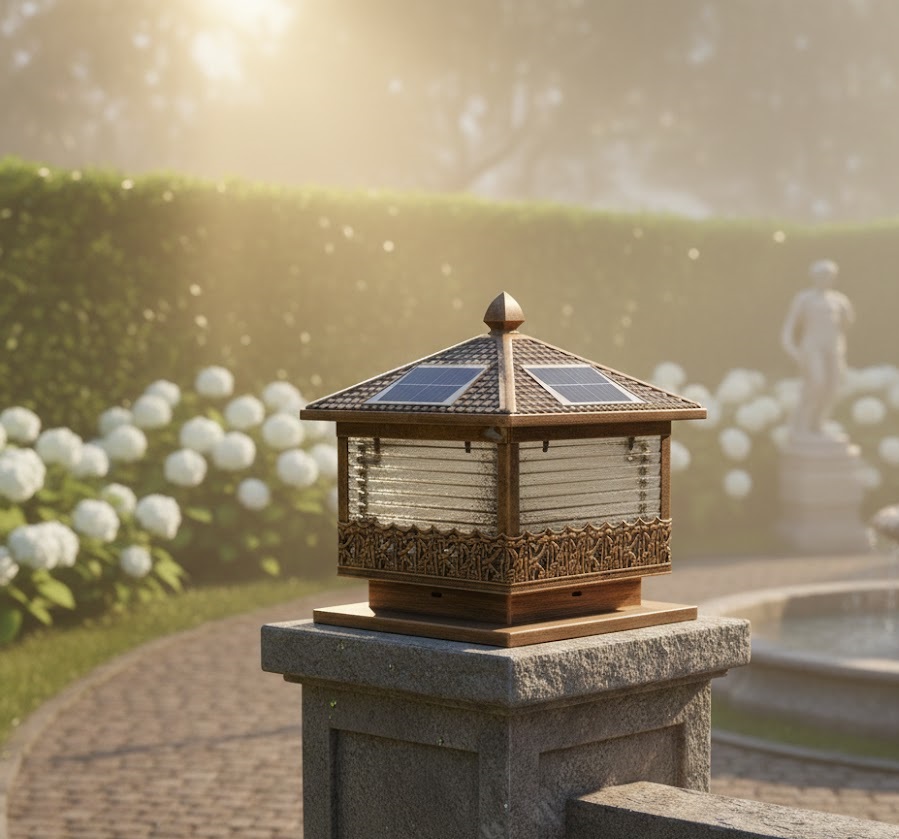 Đèn trụ cổng R6714