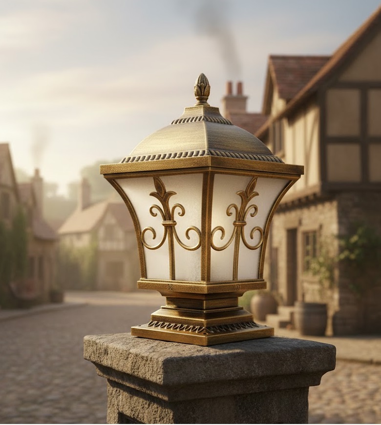 Đèn trụ cổng SNT5435