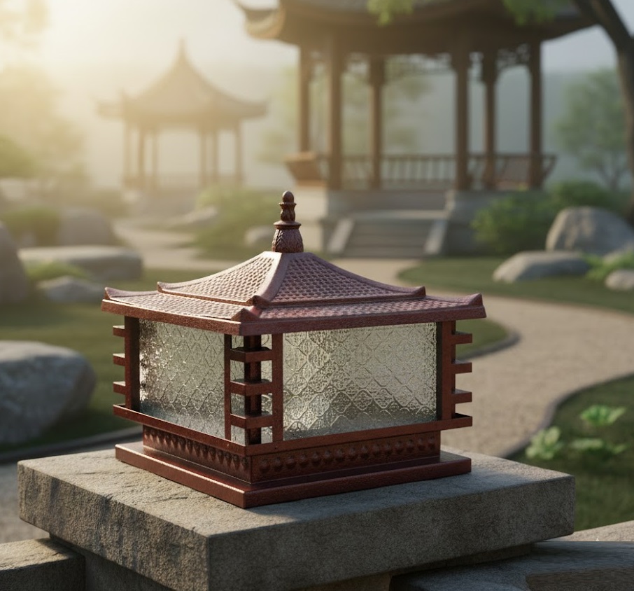 Đèn trụ cổng SNT5433