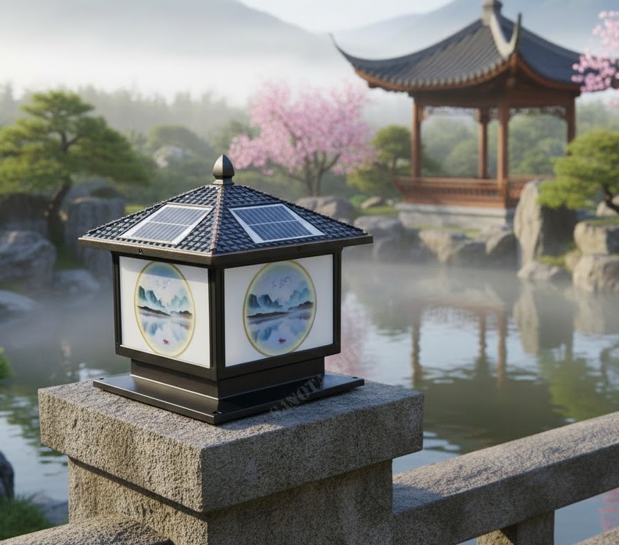 Đèn trụ cổng FJ207-400