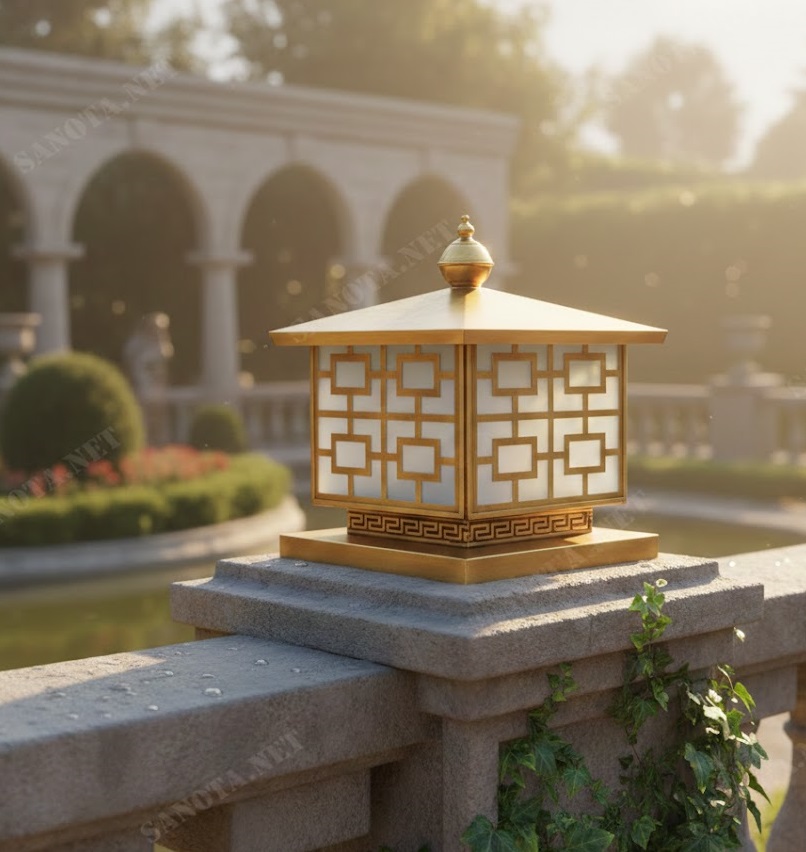 Đèn trụ cổng D84