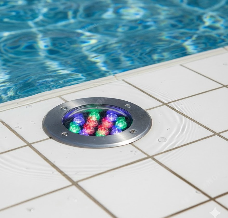 Đèn âm sàn hồ bơi AS08