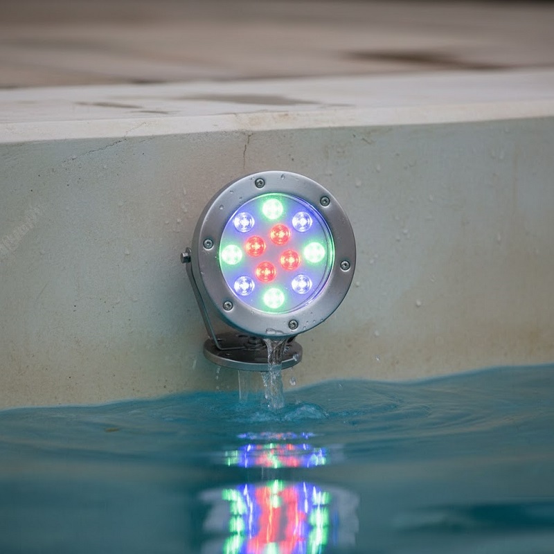 Đèn hồ bơi HB-12W-3M