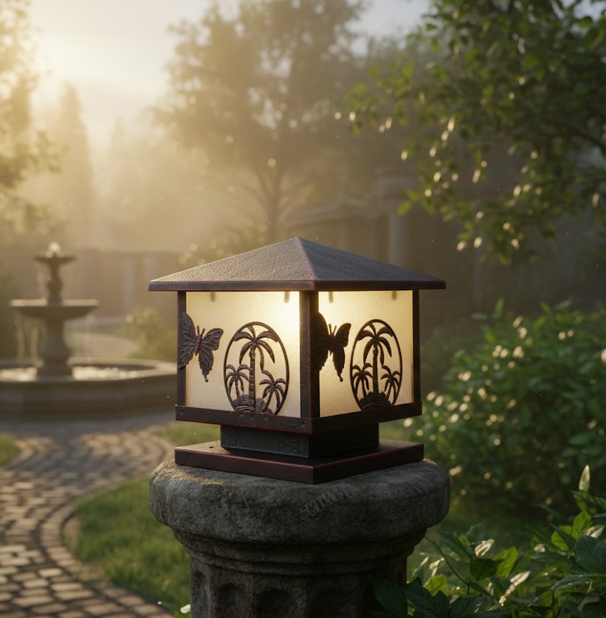 Đèn trụ cổng 6847