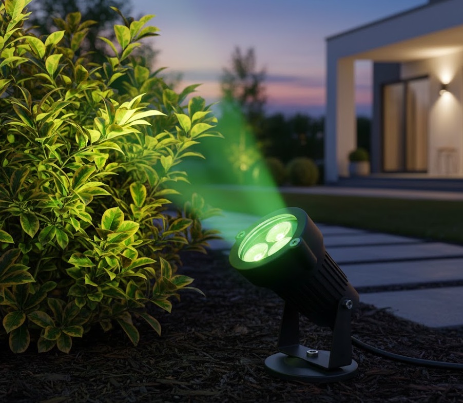 Đèn đế ngồi rọi cỏ 3W