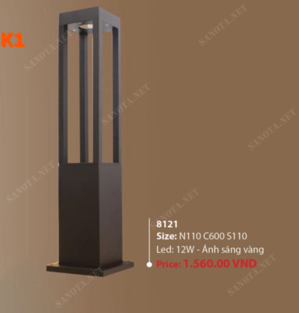 Đèn trụ đứng 8121 - Ảnh 2
